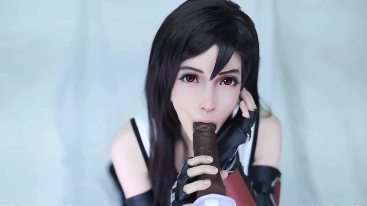 Tifa Lockhart Deepfake FFVII Remake Machine Fucked and Masturbates